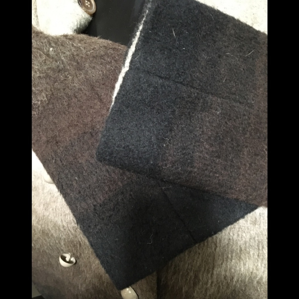 RARE J.Crew Ombre Wool Pea Coat 8 - Picture 7 of 8